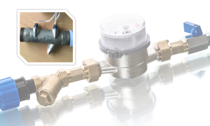 粘接密封|智能水表内墙引线密封