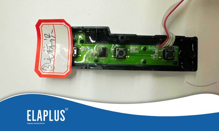 拜高高材智能马桶控制器灌封案例分享