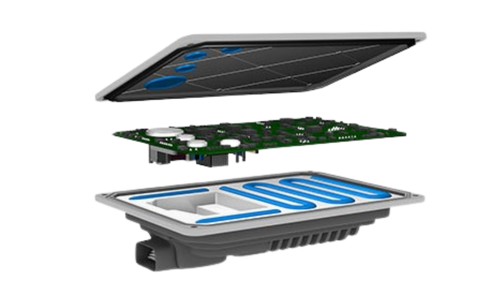 电池底部与仓体导热