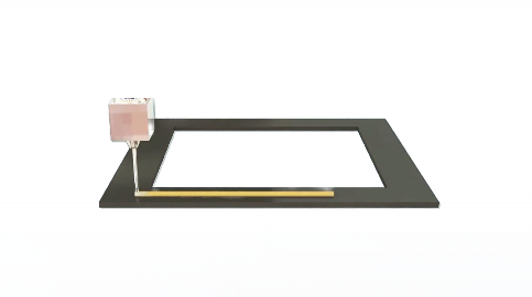 烤箱门体粘接密封