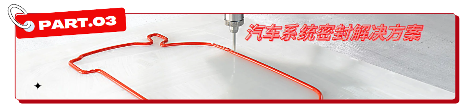 汽车系统密封用胶解决方案 汽车系统密封用胶解决方案