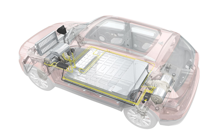电池组进行密封 电池组进行密封