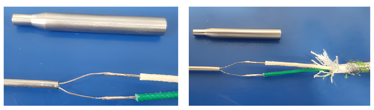 热电偶内部绝缘导线粘接密封 热电偶内部绝缘导线粘接密封