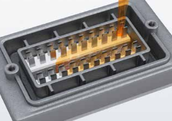 线束连接件的固定 线束连接件的固定