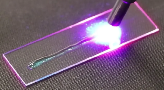 使用过高的紫外线强度进行固化可能会导致粘合剂变黄 使用过高的紫外线强度进行固化可能会导致粘合剂变黄